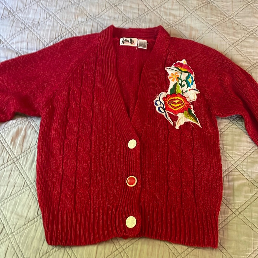 Vintage embellished cardigan